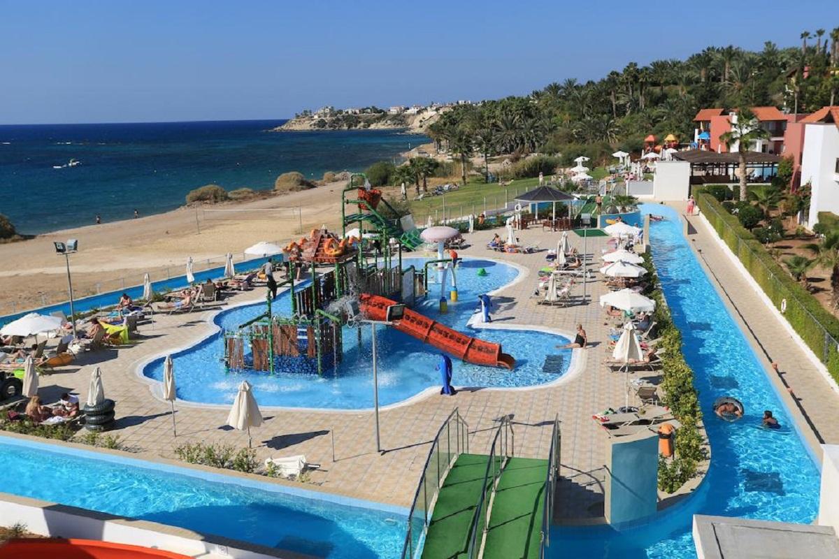 Aqua Sol Water Park Resort Paphos Exterior foto